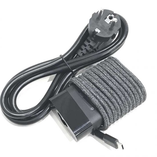 65W USB-C HP ProBook 650 G5 6XE05EA 7NW85US Adapter Originele Netsnoer - Klik op de afbeelding om het venster te sluiten